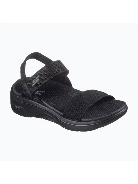 Sandale pentru femei SKECHERS Go Walk Arch Fit black negru