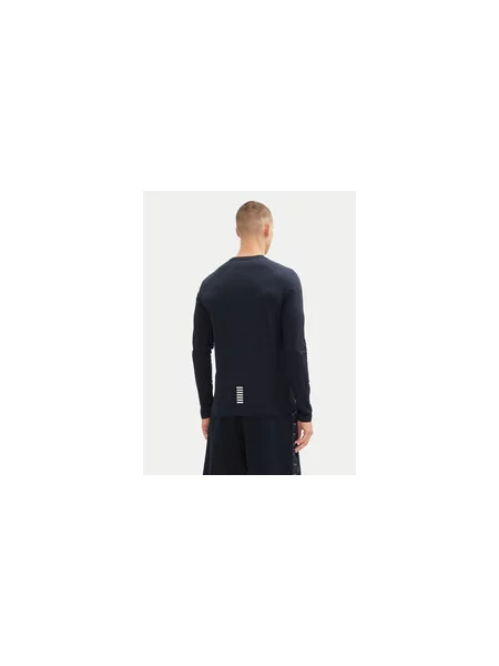 Hosszú ujjú hosszú hosszú ujjú póló Emporio Armani Ea7 kék
