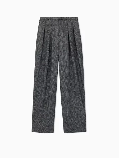 Классические брюки Emporio Armani серые