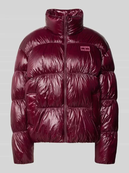 Kurtka pikowana o kroju regular fit z haftem z logo Tommy Jeans