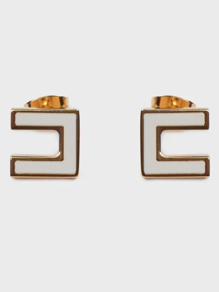 Сережки Elisabetta Franchi білі