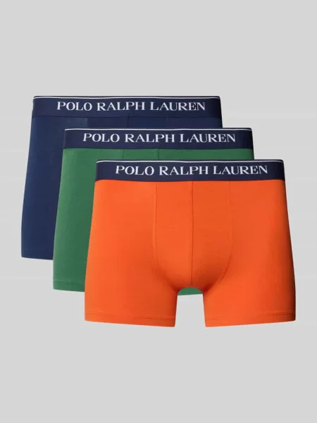 Bokserki Ralph Lauren klasyczne pomarańczowe
