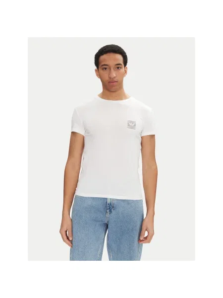 Emporio Armani Underwear Póló Slim Fit fehér