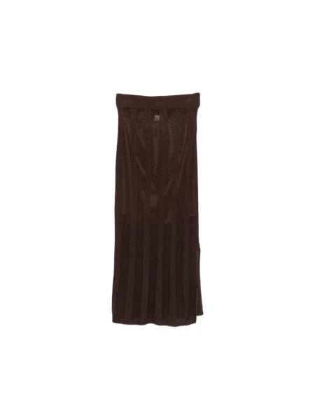 Spódnica midi Pennyblack brązowa