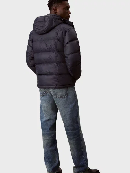 Стьобаний пуховик Calvin Klein синій