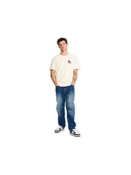 Tricou Revolution cu imagine melange alb