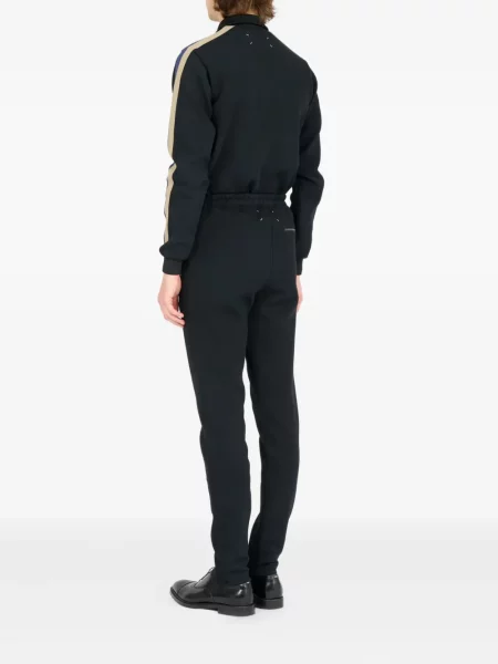 Pantaloni Maison Margiela cu dungi negru