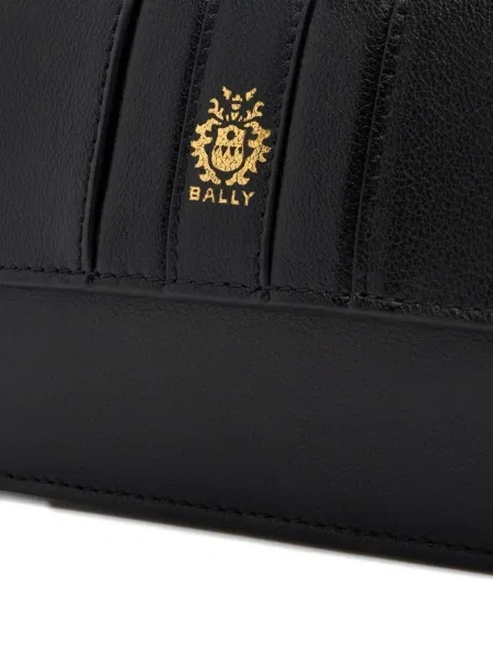 Geanta de piele Bally din piele negru