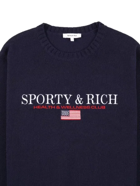 Grafički dukserice Sporty & Rich plava