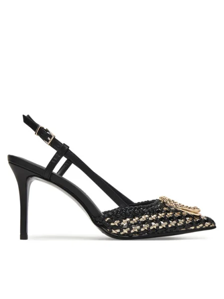 Just Cavalli Pantofi cu subțire negru