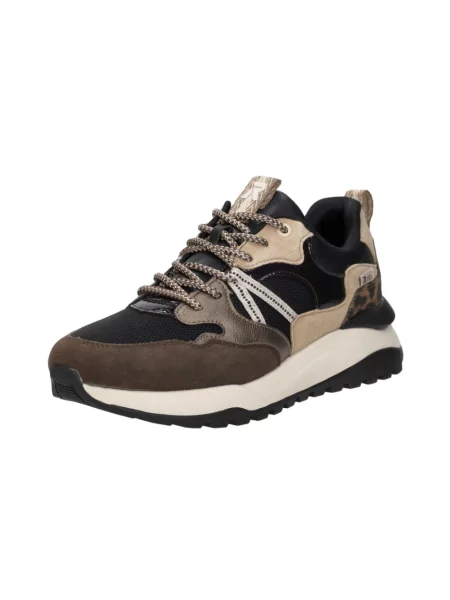 Sneakersy Rieker brązowe