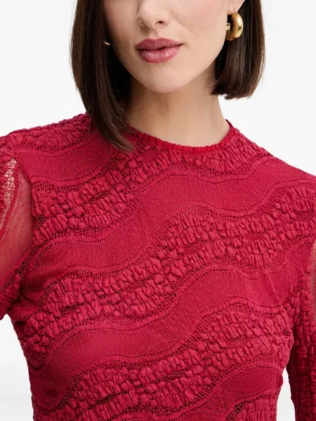 Tricou Charo Ruiz Ibiza lung roșu
