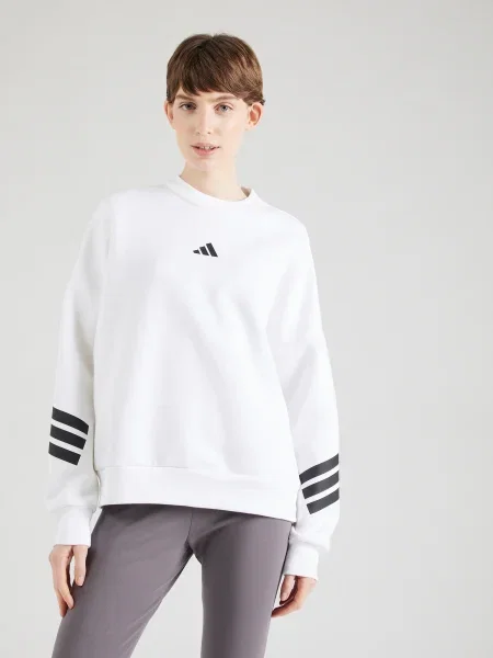 ADIDAS SPORTSWEAR Majica Future Icons črna bela