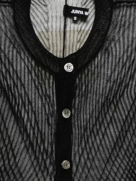 Cardigan Junya Watanabe plasă negru