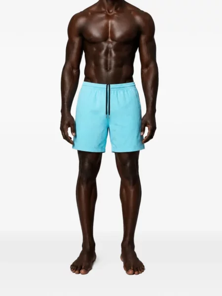 Slip de baie True Tribe cu cordon albastru