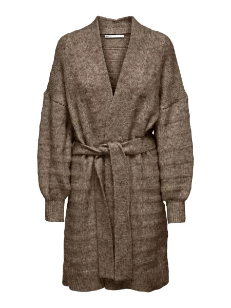 ONLY Geacă tricotată CELINA amestecat maro