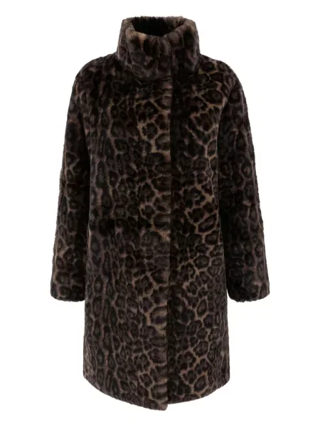 Palton Apparis cu model leopard maro