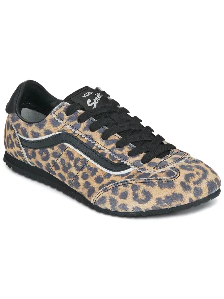 Sneakerși Vans din piele de căprioară maro