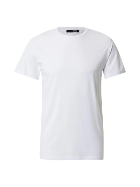 DAN FOX APPAREL Tricou Piet' alb
