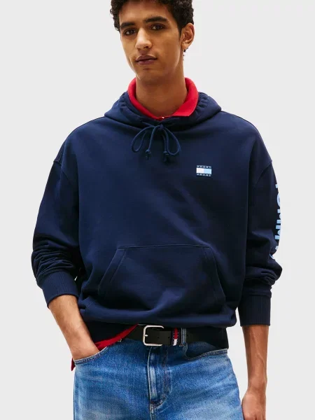 Толстовка Tommy Jeans синя