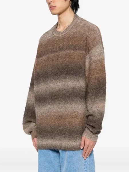 Pulover Izzue cu gradient maro