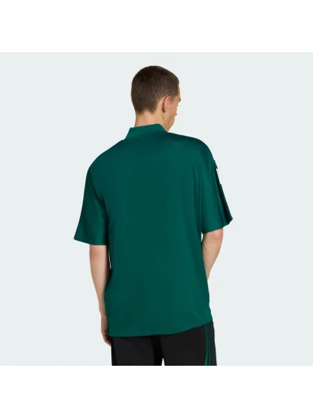 ADIDAS ORIGINALS Tričko Adicolor tmavě zelená bílá