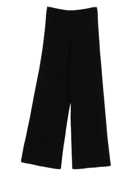 Pantaloni Twinset tricotate negru