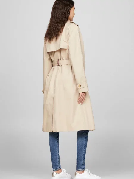 Классический тренч Tommy Hilfiger бежевый