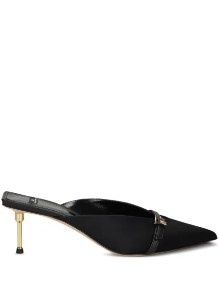 Papuci tip mules Elisabetta Franchi negru