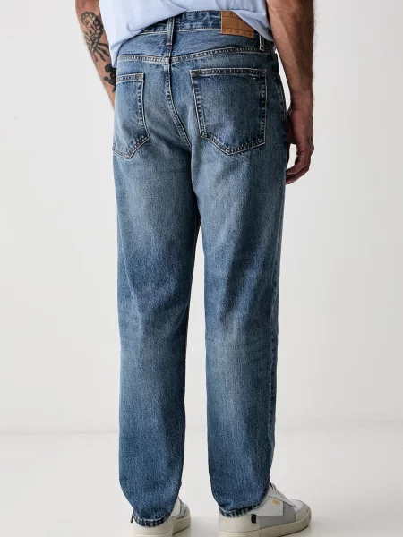 Tommy Jeans jeansy relaxed fit niebieskie