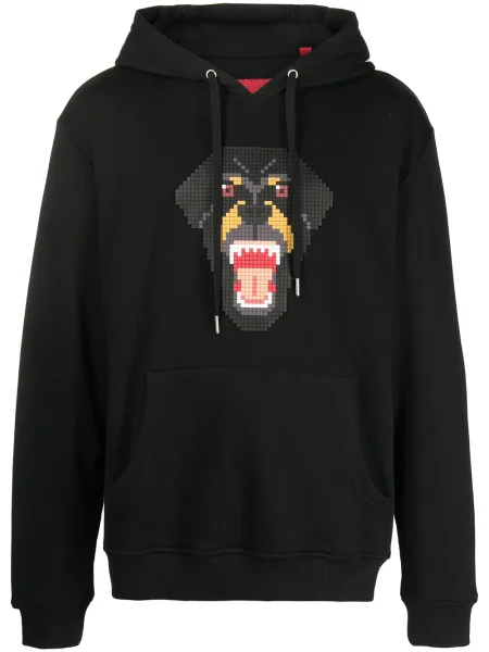 Pulover Mostly Heard Rarely Seen 8-bit cu imagine negru