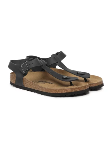 Sandały Birkenstock skórzane czarne