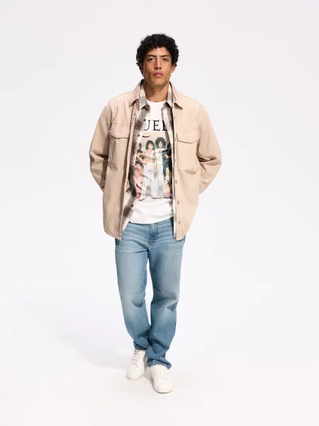 Reserved Джинси relaxed straight indigo jeans 