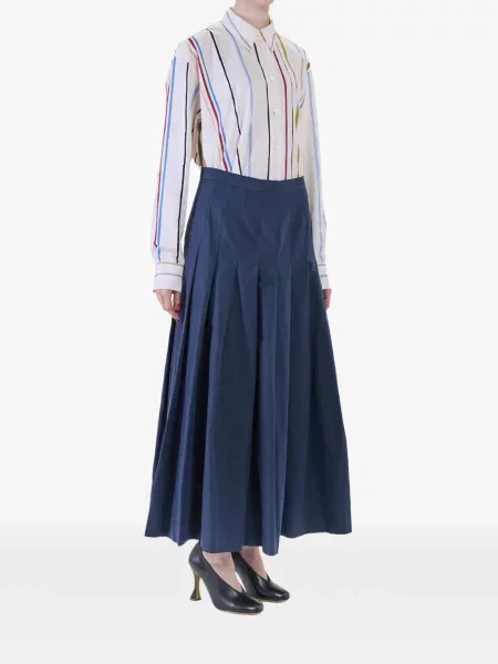 Fustă midi Paul Smith albastru