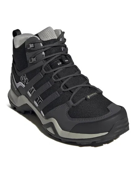 Cipő adidas Terrex Swift R2 Mid GORE-TEX Hiking Shoes Cblack/Dgsogr/Prptnt fekete