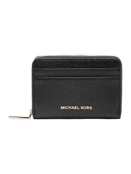 Portfel Michael Michael Kors skórzany czarny