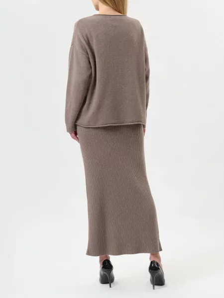 Платье Clothe коричневое