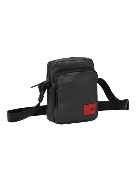 HUGO Taška cez rameno červená čierna