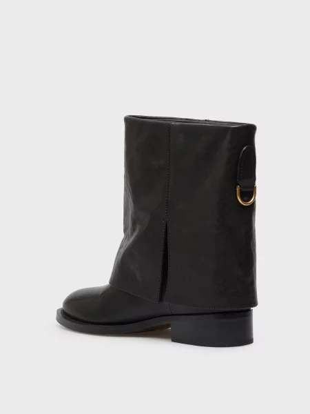 Кожаные сапоги Prpy черные