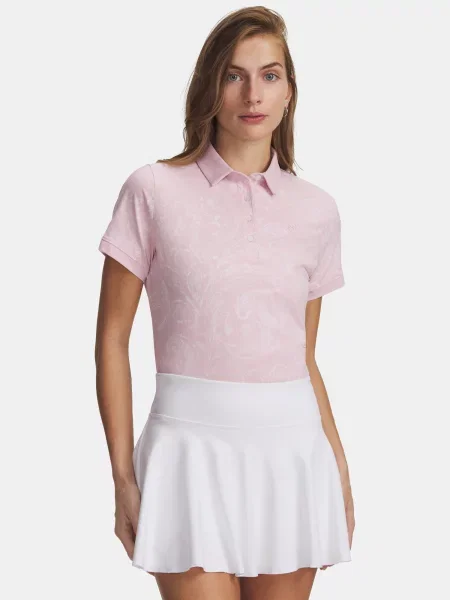Tricou polo Under Armour alb