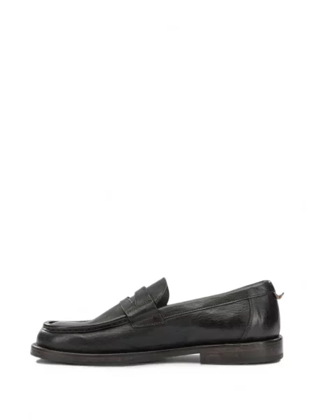 Pantofi loafer Moma din piele negru