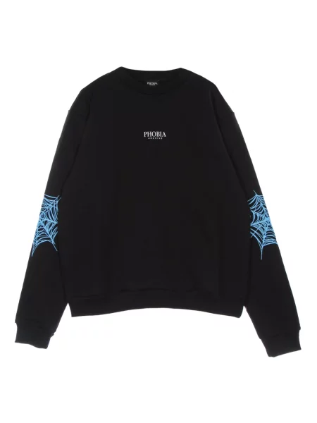 Bluza nierozpinana Phobia Archive z nadrukiem czarna