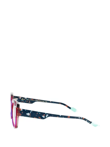 Ochelari de soare Face à Face cu imprimeu geometric violet