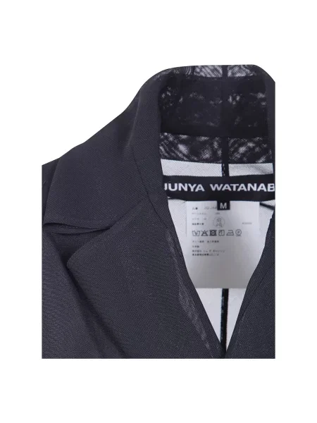 Długi płaszcz Junya Watanabe czarny