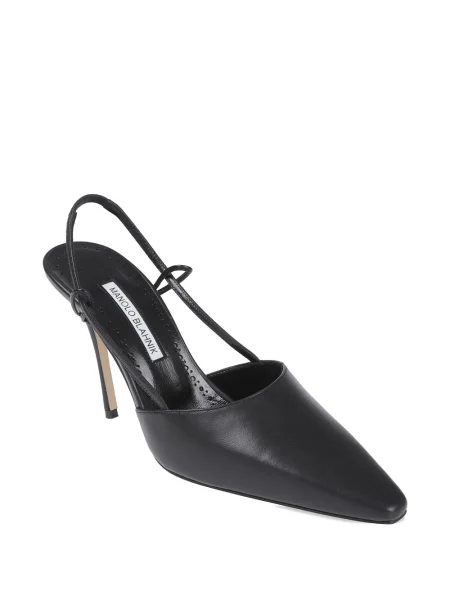 Pantofi cu toc Manolo Blahnik negru