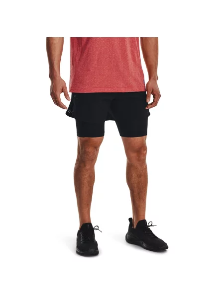 Under Armour Tréninkové Šortky Peak Woven černá