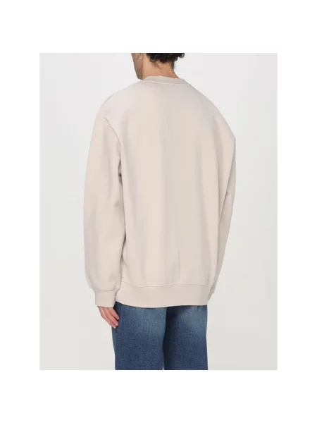 Bluza A.p.c. z logo beżowa