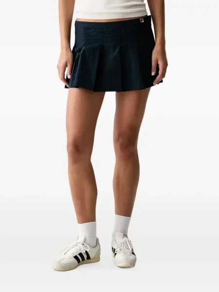 Spódnica mini Fila z logo niebieska