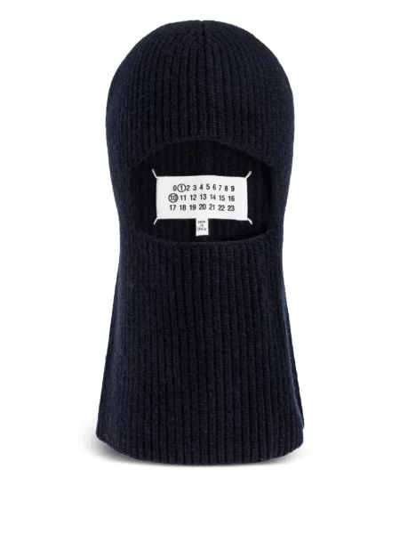 Căciulă Maison Margiela tricotate albastru
