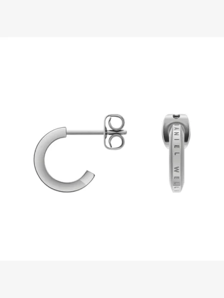 Cercei Daniel Wellington argintiu